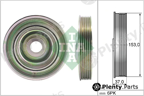 Wilmink Group WG1710225 — Belt Pulley, crankshaft