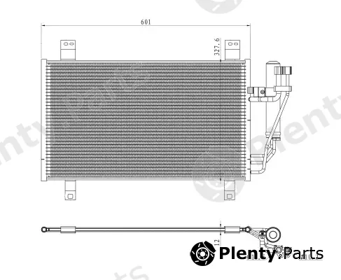 Wilmink Group WG2160622 — Condenser, air conditioning