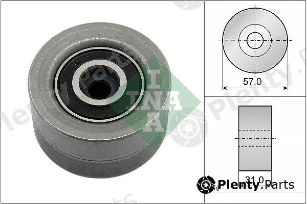 Wilmink Group WG2216109 — Deflection/Guide Pulley, timing belt
