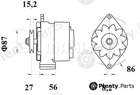 Wilmink Group WG2043488 — Alternator