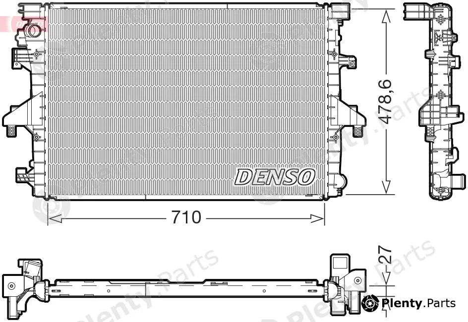 Wilmink Group WG2339237 — Radiator, engine cooling