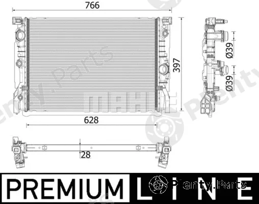 Wilmink Group WG2183161 — Radiator, engine cooling