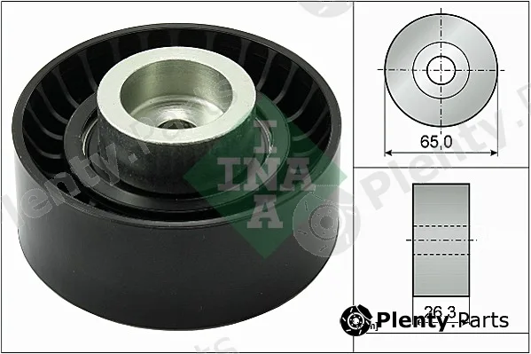 Wilmink Group WG1253009 — Deflection/Guide Pulley, V-ribbed belt