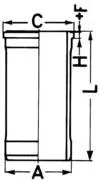 Wilmink Group WG1021724 — Cylinder Sleeve