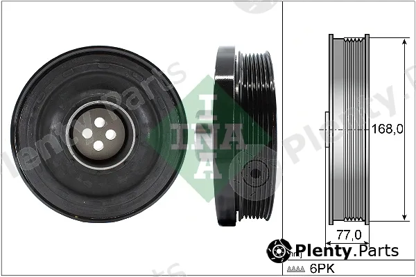 Wilmink Group WG2059052 — Belt Pulley, crankshaft