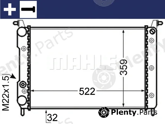 Wilmink Group WG2182508 — Radiator, engine cooling