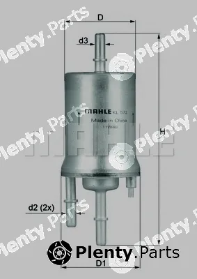 Wilmink Group WG1215069 — Fuel Filter
