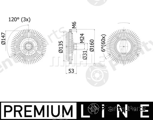 Wilmink Group WG2180447 — Clutch, radiator fan