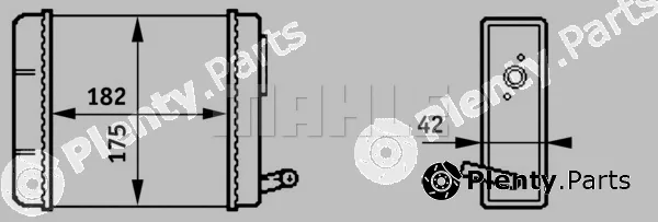 Wilmink Group WG2180022 — Heat Exchanger, interior heating