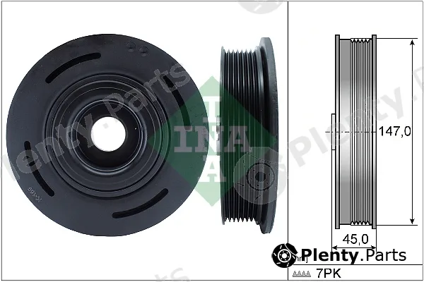 Wilmink Group WG1710226 — Belt Pulley, crankshaft