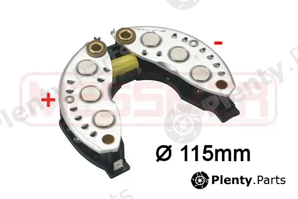 Wilmink Group WG2012612 — Rectifier, alternator