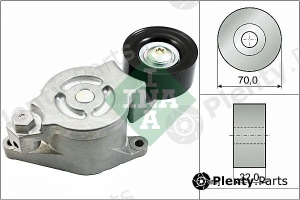 Wilmink Group WG1710179 — Belt Tensioner, V-ribbed belt