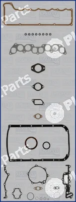 Wilmink Group WG1165835 — Full Gasket Kit, engine