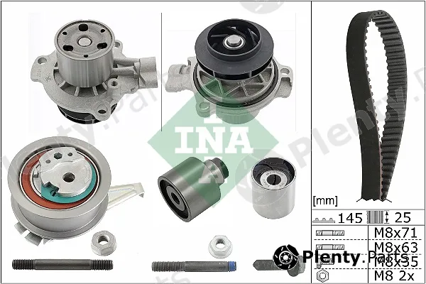 Wilmink Group WG2191563 — Water Pump & Timing Belt Kit