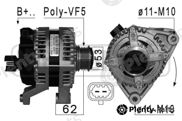 Wilmink Group WG2011068 — Alternator