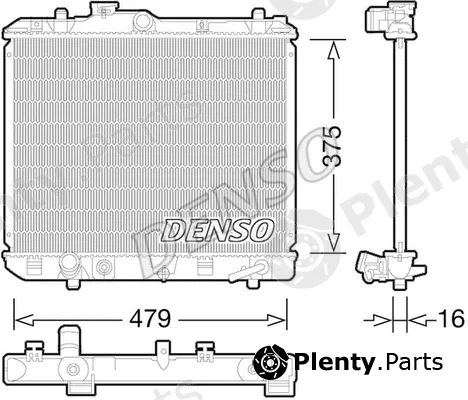 Wilmink Group WG1919800 — Radiator, engine cooling