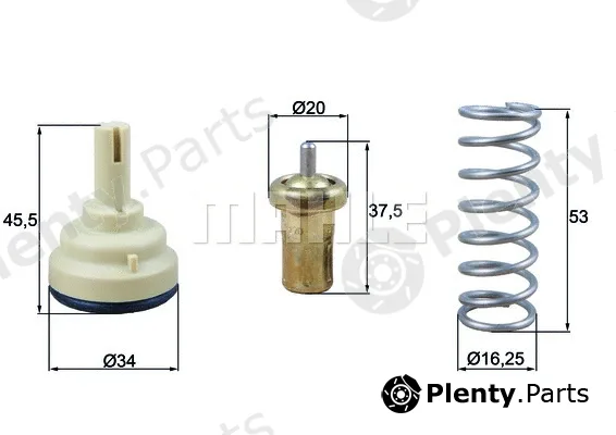 Wilmink Group WG1426542 — Thermostat, coolant