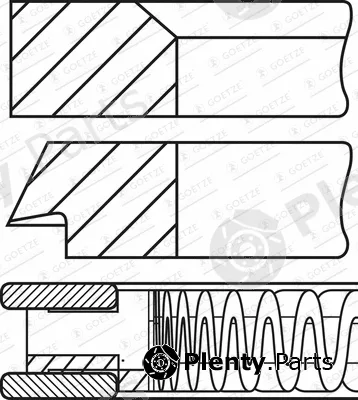 Wilmink Group WG2202078 — Piston Ring Kit