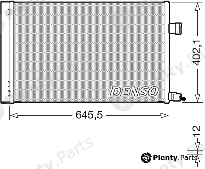 Wilmink Group WG2270527 — Condenser, air conditioning
