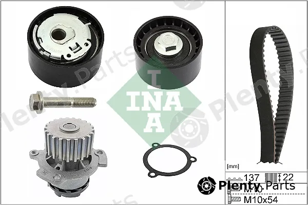 Wilmink Group WG1967664 — Water Pump & Timing Belt Kit