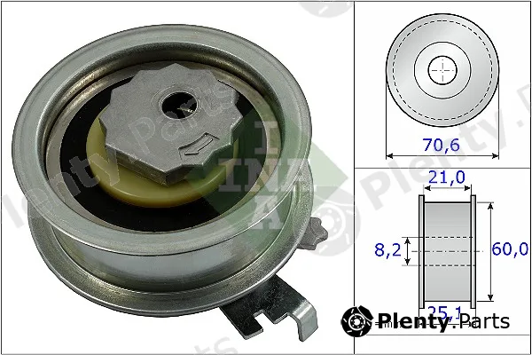 Wilmink Group WG1252665 — Tensioner Pulley, timing belt