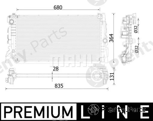 Wilmink Group WG2183283 — Radiator, engine cooling