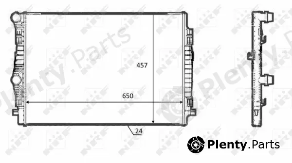 Wilmink Group WG1723346 — Radiator, engine cooling