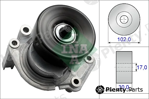 Wilmink Group WG1253511 — Belt Tensioner, V-ribbed belt
