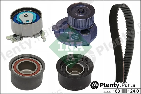 Wilmink Group WG1966366 — Water Pump & Timing Belt Kit