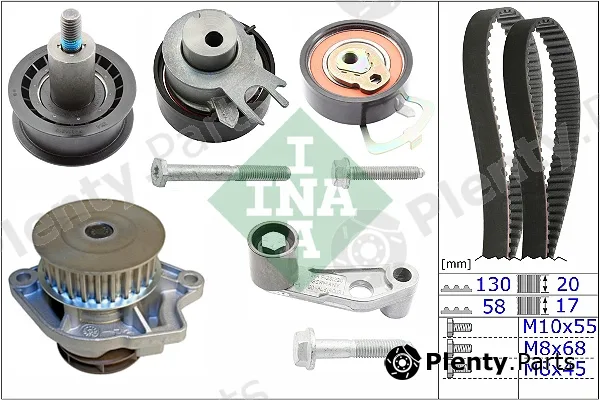 Wilmink Group WG1251251 — Water Pump & Timing Belt Kit