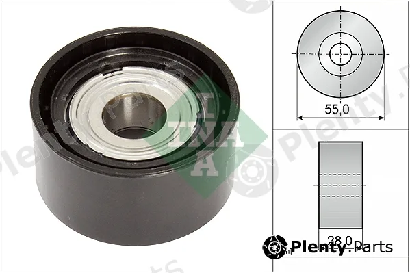 Wilmink Group WG1903347 — Deflection/Guide Pulley, V-ribbed belt