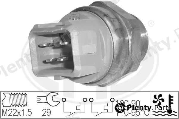 Wilmink Group WG1777052 — Temperature Switch, radiator fan