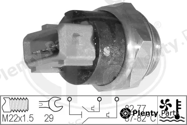 Wilmink Group WG1777056 — Temperature Switch, radiator fan