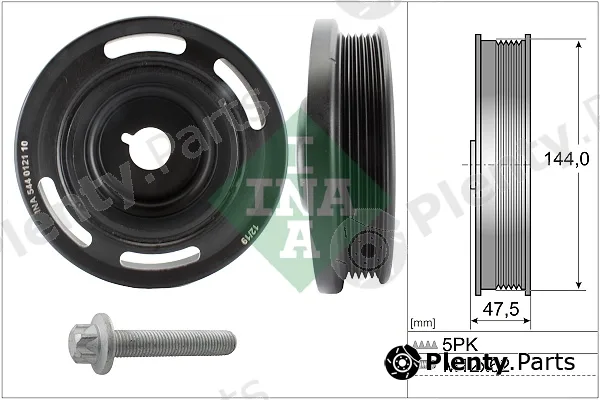 Wilmink Group WG2112207 — Belt Pulley Set, crankshaft