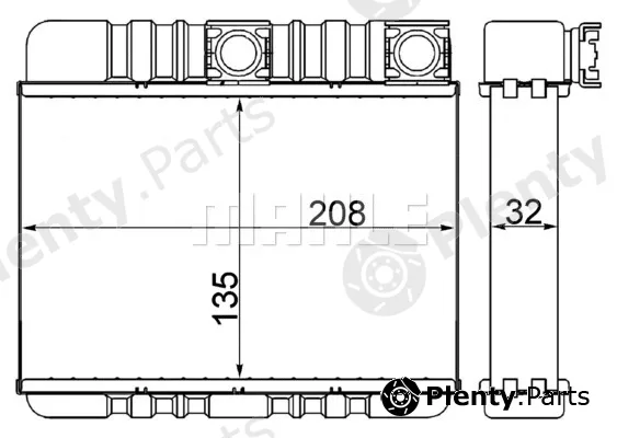 Wilmink Group WG2180211 — Heat Exchanger, interior heating