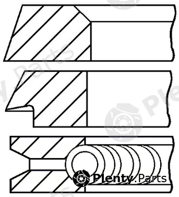 Wilmink Group WG1150895 — Piston Ring Kit