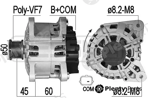Wilmink Group WG2011449 — Alternator