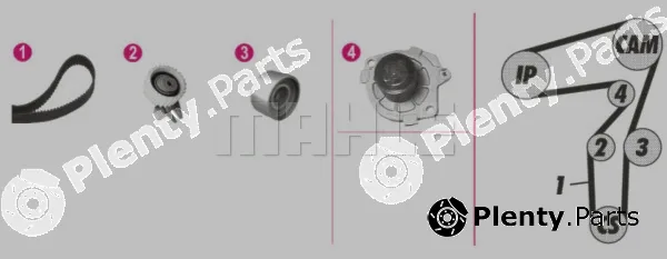 Wilmink Group WG2182190 — Water Pump & Timing Belt Kit
