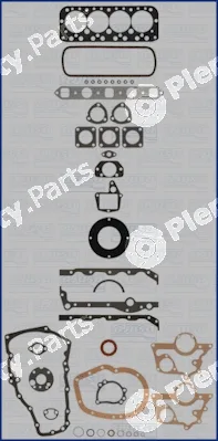 Wilmink Group WG1164447 — Full Gasket Kit, engine