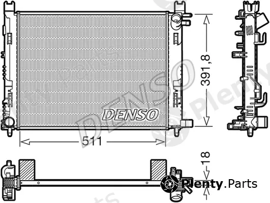 Wilmink Group WG1919574 — Radiator, engine cooling