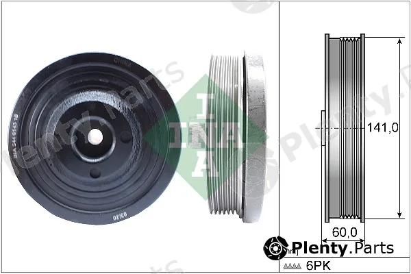 Wilmink Group WG2136892 — Belt Pulley, crankshaft