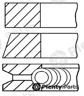 Wilmink Group WG1186861 — Piston Ring Kit