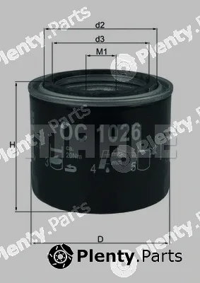 Wilmink Group WG1217011 — Oil Filter