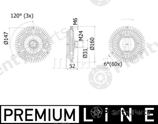 Wilmink Group WG2180475 — Clutch, radiator fan