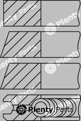 Wilmink Group WG1187614 — Piston Ring Kit
