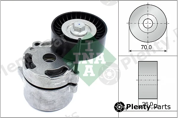 Wilmink Group WG2112200 — Belt Tensioner, V-ribbed belt