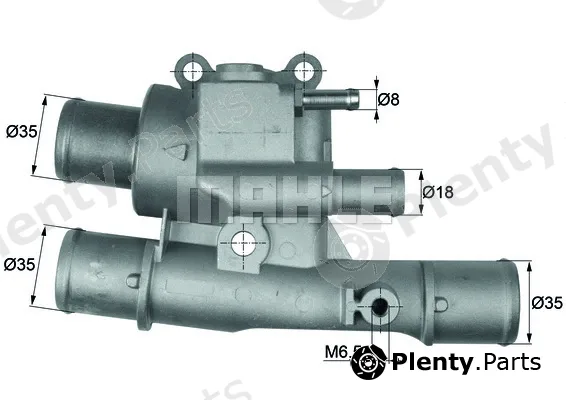 Wilmink Group WG1217573 — Thermostat, coolant