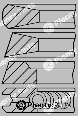 Wilmink Group WG1096558 — Piston Ring Kit