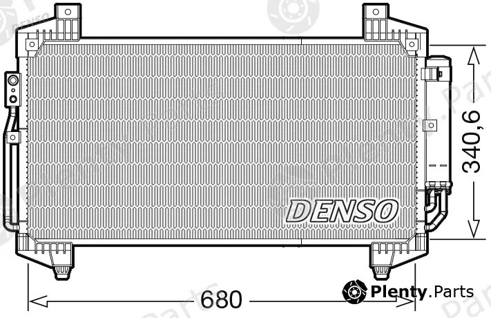 Wilmink Group WG2270557 — Condenser, air conditioning