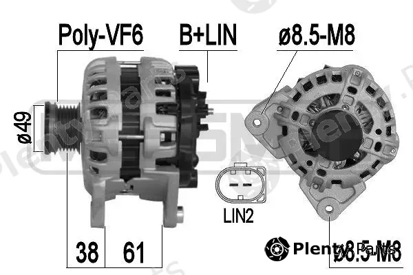 Wilmink Group WG2011322 — Alternator